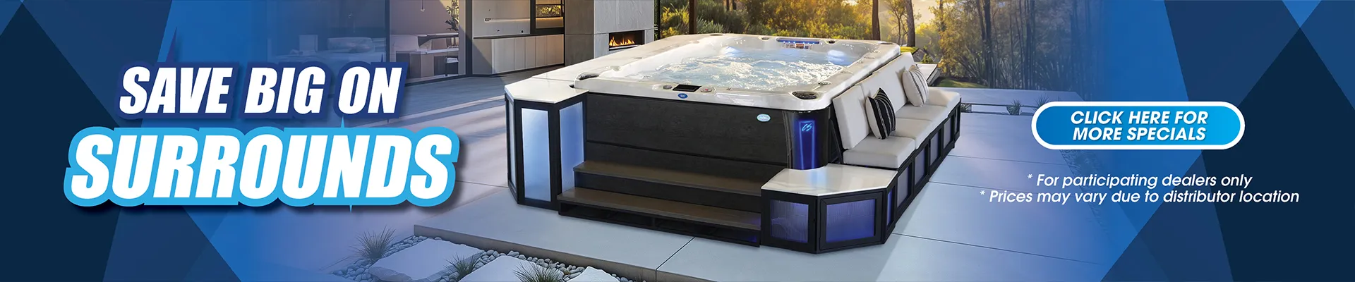 Calspas hot tub being used in a family setting - Seattle